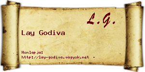 Lay Godiva névjegykártya